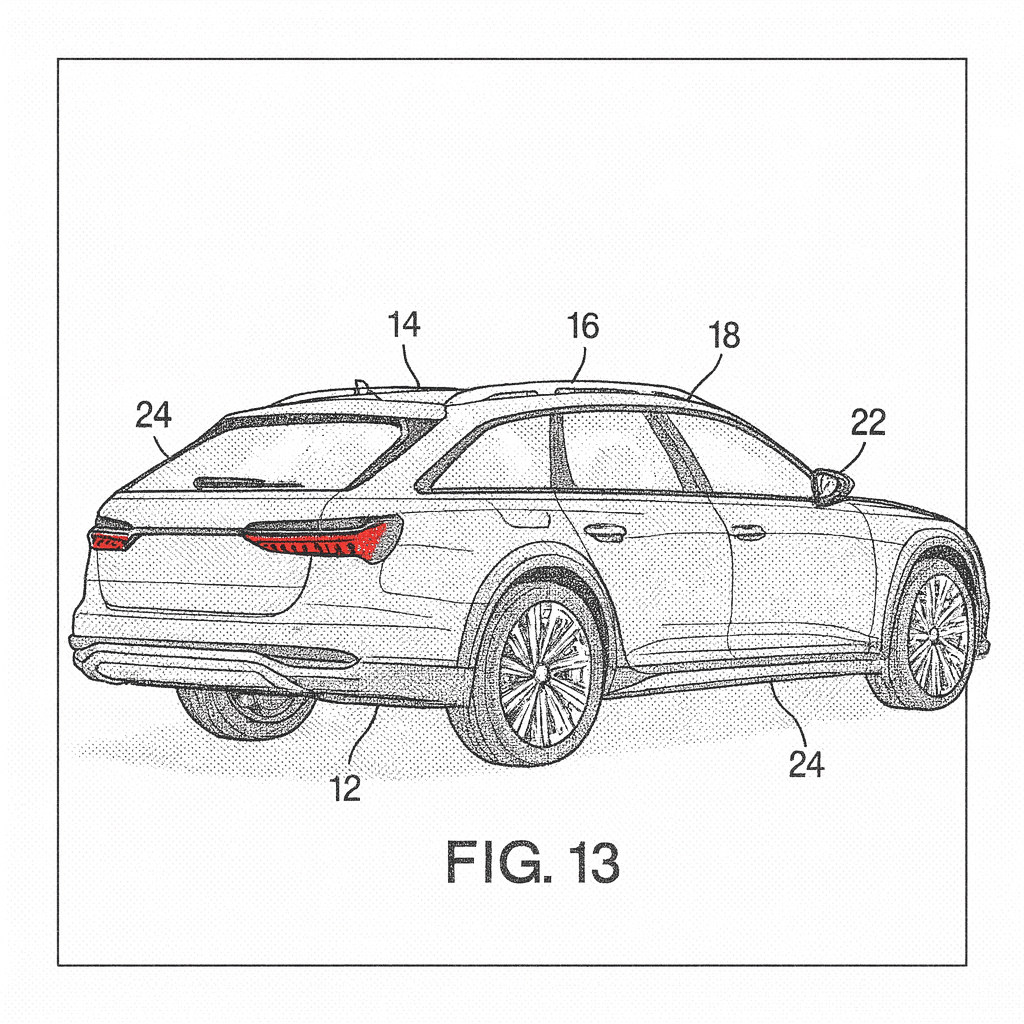 2020 Audi A6 Allroad Sketch